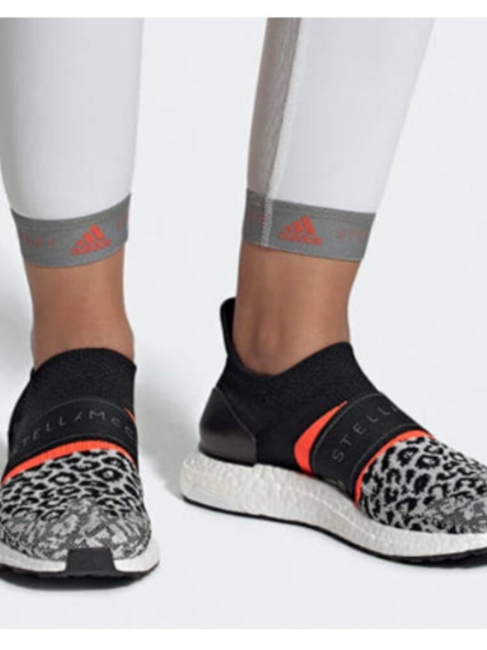 Stella McCartney x Adidas Ultra Boost Knit 3D Sneaker Leopard Size 8